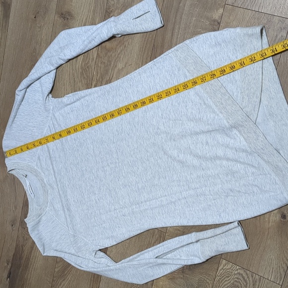 Athleta Criss Cross Dress, Light Heather Grey SIZE XS - Picture 6 of 8